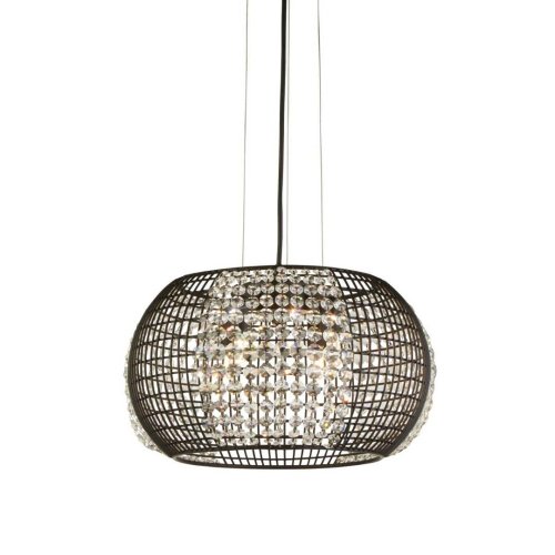 Searchlight 9094-4BK Cage závěsné svítidlo 1xE27 černé