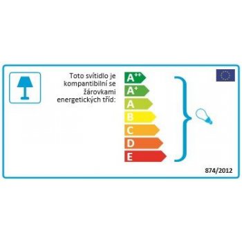 Searchlight EU3452SM Chevron stolní lampa kouřové sklo a šedá - obrázek