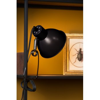 MOYS Clamp Lamp E27/40W Black - obrázek