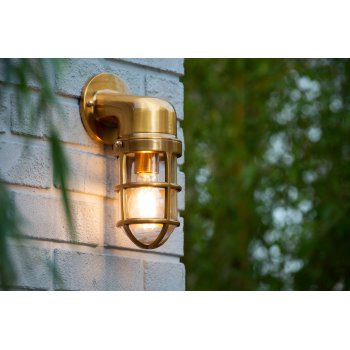 DUDLEY Outside Wall Light Down IP44 E27/60W Mat - obrázek