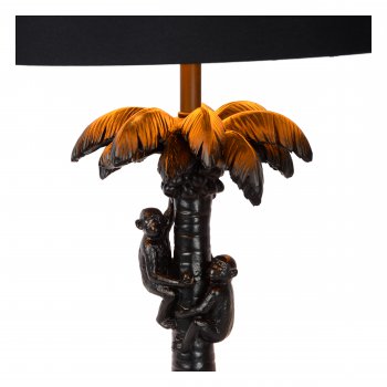 COCONUT Table lamp E27/40W H50cm Black - obrázek