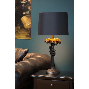 COCONUT Table lamp E27/40W H50cm Black - obrázek