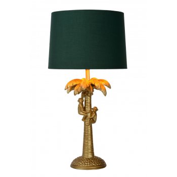 COCONUT Table lamp E27/40W H50cm Gold / Green - obrázek