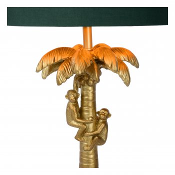 COCONUT Table lamp E27/40W H50cm Gold / Green - obrázek