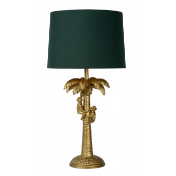 COCONUT Table lamp E27/40W H50cm Gold / Green - obrázek