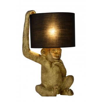 CHIMP Table lamp E14/40W H45cm Black / Gold - obrázek