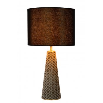 VELVET Table lamp E27/40W H47cm Grey/Black - obrázek