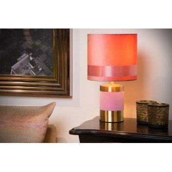 FRIZZLE Table lamp  E14/40W H32cm Pink - obrázek