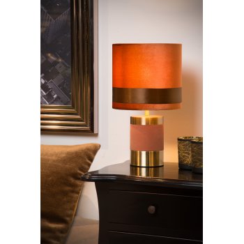 FRIZZLE Table lamp  E14/40W H32cm Brown - obrázek