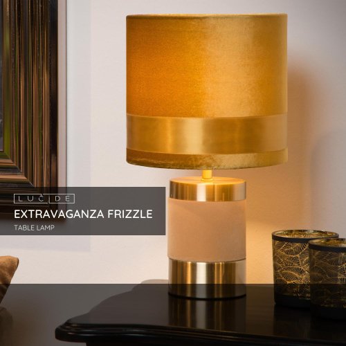 FRIZZLE Table lamp  E14/40W H32cm Ochre - obrázek