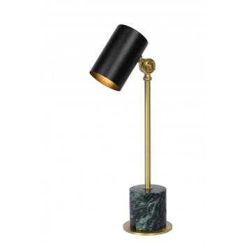 BRANDON Desk Lamp E14/40W Black/Brass - obrázek