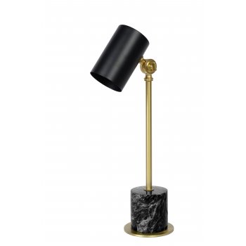 BRANDON Desk Lamp E14/40W Black/Brass - obrázek