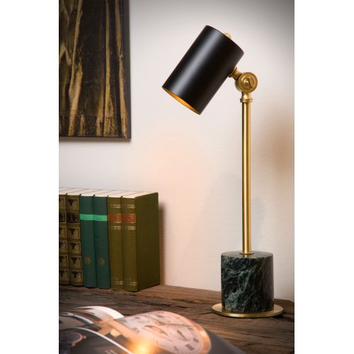 BRANDON Desk Lamp E14/40W Black/Brass - obrázek