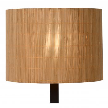 MAGIUS Table lamp Rattan E27/40W H52 Black/nature - obrázek