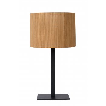 MAGIUS Table lamp Rattan E27/40W H52 Black/nature - obrázek