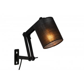 TAMPA Wall Light E27/40W Black - obrázek