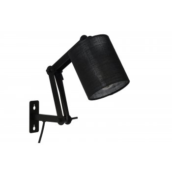 TAMPA Wall Light E27/40W Black - obrázek