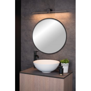 MIZAR Wall Light 60cm LED 6W IP44 Black - obrázek