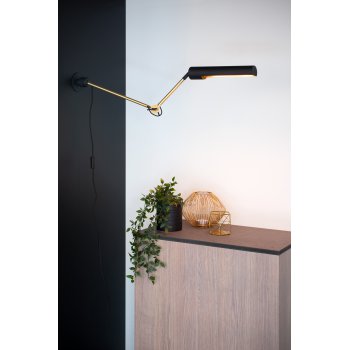 SLENDER Wall Light  E27/25W Black - obrázek