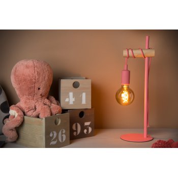 PAULIEN Table Lamp 1xE27 60W Pink - obrázek