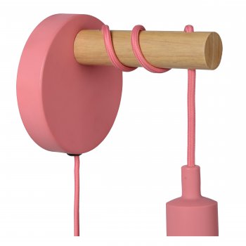 PAULIEN Walllight 1xE27 60W Pink - obrázek