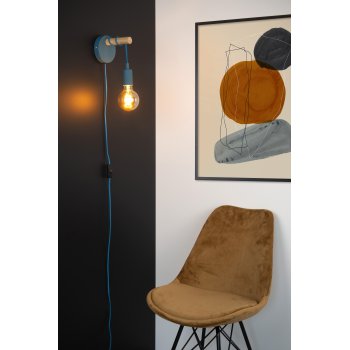 PAULIEN Walllight 1xE27 60W Blue - obrázek