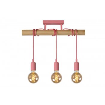 PAULIEN Ceiling Light 1xE27 60W Pink