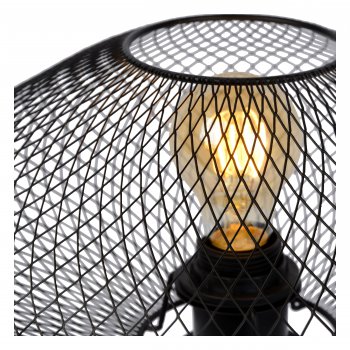 MESH Tablelamp E27/40W Black - obrázek