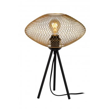 MESH Tablelamp E27/40W Matt gold - obrázek