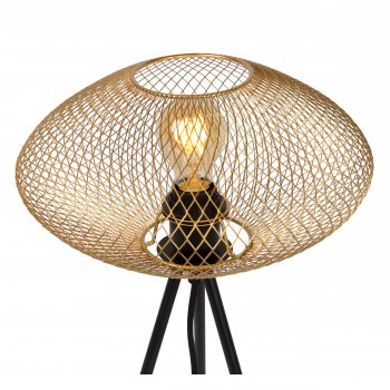 MESH Tablelamp E27/40W Matt gold - obrázek