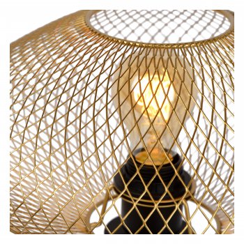 MESH Tablelamp E27/40W Matt gold - obrázek