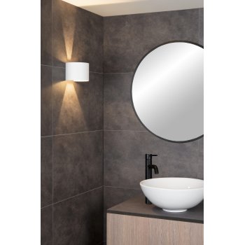 AXI Wall Spotlight Round Led White - obrázek