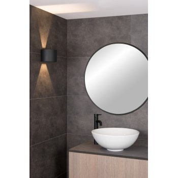 AXI Wall Spotlight Round Bathroom  Led Black - obrázek