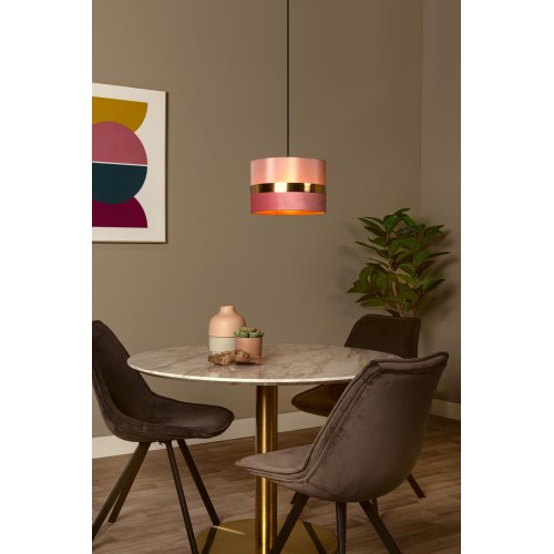 Lucide EXTRAVAGANZA TUSSE - Pendant light - 1xE27 - Pink - obrázek