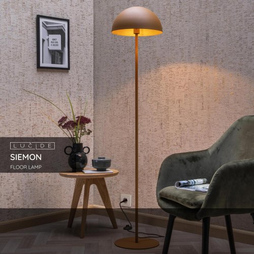 SIEMON Floorlamp E27/40W Ocher Yellow - obrázek