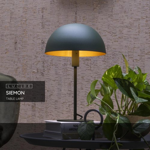 SIEMON Table lamp  E14/40W Green - obrázek