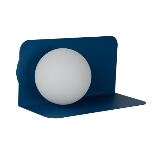 BONNI Wall Light G9/28W Blue/Opal Glass - obrázek