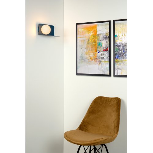 BONNI Wall Light G9/28W Blue/Opal Glass - obrázek