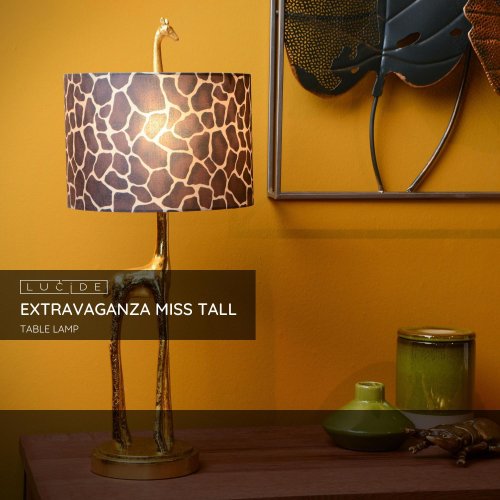 MISS TALL Table lamp E27/60W Gold - obrázek