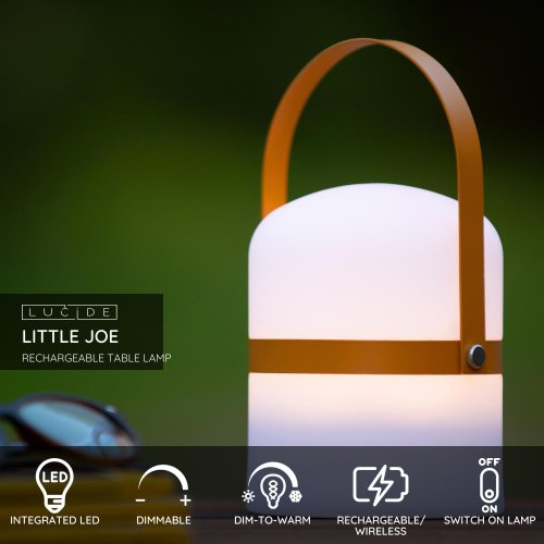 LITTLE JOE Table Lamp LED 3W  White/Curry - obrázek