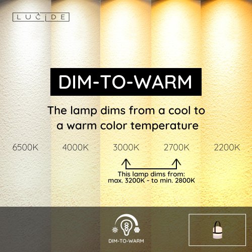 LITTLE JOE Table Lamp LED 3W  White/Black - obrázek