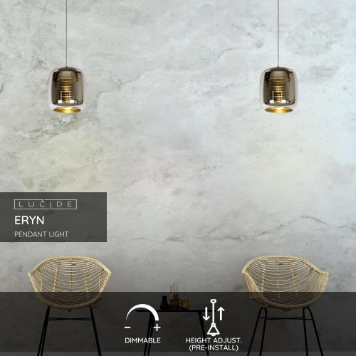 ERYN - Závěsné svítidlo - 1x E27/15W 20 cm - obrázek