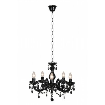 ARABESQUE Chandelier 5xE14/40W Black  78351/05/30 - obrázek