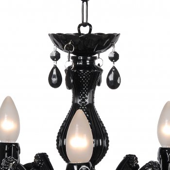 ARABESQUE Chandelier 5xE14/40W Black  78351/05/30 - obrázek