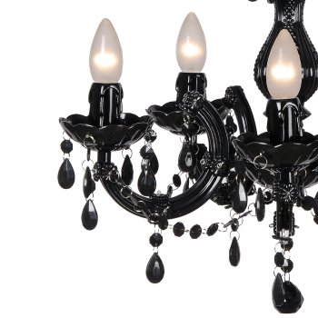 ARABESQUE Chandelier 5xE14/40W Black  78351/05/30 - obrázek