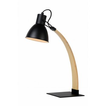 CURF Desklamp E27/60W Plawood-Metal Black 03613/01/30 - obrázek