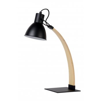 CURF Desklamp E27/60W Plawood-Metal Black 03613/01/30 - obrázek