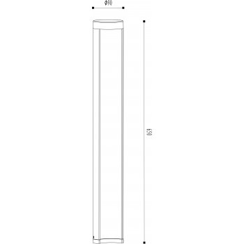 COMBO Post LED 7W IP54 3000K  27874/65/30 - obrázek