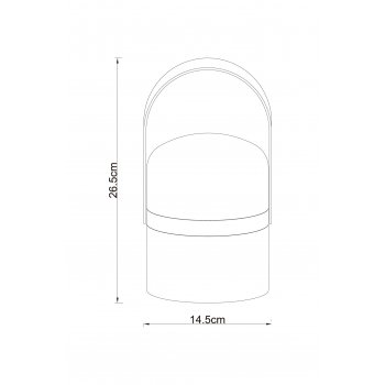 JOE Table Lamp LED 3W 2800K H26,5cm  06800/03/31 - obrázek