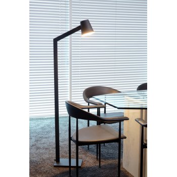 MIZUKO Floor Lamp E14 H150cm Black - obrázek